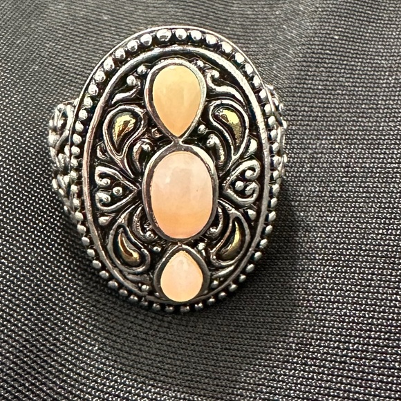 NK Thailand Pink Coral Ring - Picture 2 of 6